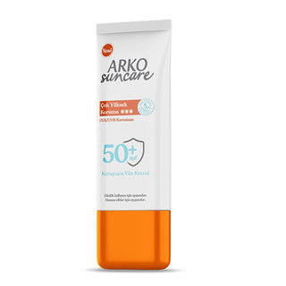 Arko Sun Care SPF50+ Moisturizing Face Sunscreen: UVA/UVB Protection, Non-Greasy, Ocean Friendly - Daily Sun Protection for Sensitive Skin Arko SPF50+ Face Sunscreen: Sensitive Skin UVA/UVB Protection SPF50+ sunscreen, face sunscreen, sensitive skin sunscreen, uva uvb protection, water resistant sunscreen, moisturizing sunscreen, ocean friendly sunscreen, non greasy sunscreen, sunscreen for daily use, sun protection for face, sunscreen, sunblock, facial sunscreen, daily sunscreen, sensitive skin care, water