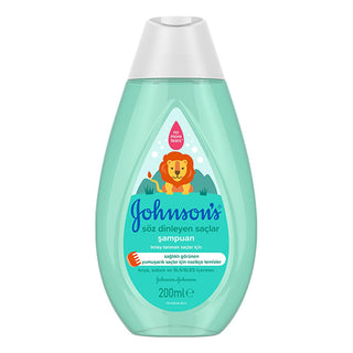 Johnson's Baby Tear-Free Shampoo: Gentle, Hypoallergenic Cleansing & Detangling for Happy, Tangle-Free Hair - Pediatrician Tested, 200ml Johnson's Baby Shampoo: Tear-Free & Gentle Cleansing baby shampoo, hypoallergenic shampoo, tear-free shampoo, gentle baby shampoo, baby hair detangler, pediatrician tested shampoo, baby shampoo for tangled hair, baby bath products, SLS free baby shampoo, soap free baby shampoo, baby shampoo, hypoallergenic, tear-free, gentle, hair detangler, pediatrician tested, tangled ha