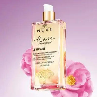 Nuxe Hair Prodigieux: Pre-Shampoo Hair Mask - Deeply Nourishes, Repairs Dry & Damaged Hair with Natural Camellia, Macadamia & Jojoba Oils Nuxe Hair Prodigieux: Repair Dry Hair with Natural Pre-Shampoo Mask Nuxe Hair Mask, Hair Prodigieux mask, Pre-shampoo hair treatment, Dry hair mask, Damaged hair repair, Natural hair oils, Camellia oil hair mask, Macadamia oil hair treatment, Jojoba oil hair mask, Silicone free hair mask, hair mask, pre-shampoo treatment, hair repair, dry hair, damaged hair, natural oils,