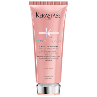 Kérastase Chroma Absolu: Strengthening Conditioner for Color-Treated Hair - Hydrates, Protects Color, Prevents Breakage Kérastase Chroma Absolu: Color-Treated Hair Conditioner Color-treated hair conditioner, Strengthening hair conditioner, Hydrating conditioner for damaged hair, Color safe conditioner, Conditioner for dry color-treated hair, Amino acid hair treatment, Lactic acid hair treatment, Tartaric acid hair treatment, Hair breakage treatment, Color vibrancy protection, Hair Conditioner, color-treated