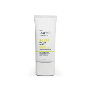 The Purest Solutions SPF 50+ Moisturizing Sunscreen for Dry Skin - Anti-Aging Sun Care SPF 50+ Sunscreen for Dry Skin - The Purest Solutions sunscreen, SPF 50+, UV protection, moisturizing sunscreen, anti-aging sun care, dry skin care, sensitive skin, sun protection, skin hydration, non-greasy sunscreen, daily sun care, anti-aging skincare, skin protection, facial sunscreen, body sunscreen