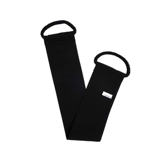 Let'scrub Silk Floss Back Scrubber - Gentle Exfoliation for Skincare Tools & Body Scrubber - Black Let'scrub Silk Floss Back Scrubber - Gentle Exfoliation Back Scrubber, Silk Floss Scrubber, Exfoliating Glove, Skincare Tools, Body Scrubber, Gentle Exfoliation, Soft on Skin, Skincare, Personal Hygiene, Grooming, Spa Products, Let'scrub