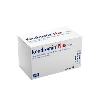 Assos Kondromin Plus: Maximum Strength Glucosamine Chondroitin MSM Supplement for Joint Pain Relief & Arthritis Support 