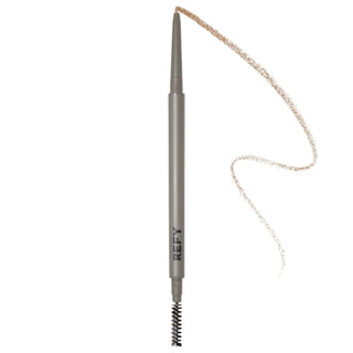 REFY Brow Pencil - Ultra-Fine Tip for Natural 3D Eyebrow Definition, Long Lasting & Cruelty-Free REFY Brow Pencil: Fine Tip, 3D Definition - Natural Eyebrows brow pencil, eyebrow pencil, fine tip brow pencil, 3D brow definition, cruelty-free brow pencil, paraben-free brow pencil, eyebrow shaping pencil, long-lasting brow pencil, brow shaping, eyebrow defining, natural brows, defined brows, makeup, cosmetics, eye makeup, eyebrow, beauty, ultra-fine tip, pigmented, blending brush, cruelty free, define eyebrow