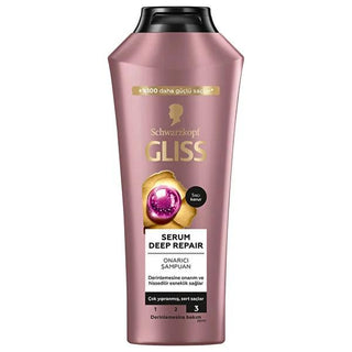 Gliss Deep Repair Shampoo: Hyaluron & Cranberry - Repairs Damaged, Dry Hair - Intense Hydration & Flexibility - 13.53 fl oz Gliss Deep Repair Shampoo - Revive Damaged Hair Gliss Shampoo, Deep Repair Shampoo, Damaged Hair Shampoo, Hair Repair Shampoo, Hyaluron Shampoo, Cranberry Extract Shampoo, Shampoo for Dry Hair, Shampoo for Damaged Hair Repair, Shampoo, Hair Care, Damaged Hair, Dry Hair, Hair Repair, Hyaluronic Acid, Cranberry Extract, Hair Hydration, Hair Strengthening, Hair Flexibility, Anti-Breakage,