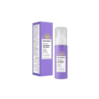 Maruderm SPF50+ Anti-Spot Sunscreen Cream 50ml - Vegan, Hyaluronic Acid, Anti-Aging Sun Protection Maruderm SPF50+ Sunscreen Cream - Anti-Aging & Vegan SPF50+ sunscreen, anti-spot sunscreen, vegan sunscreen, hyaluronic acid skincare, anti-aging sun protection, skincare, sun care, cosmetics, face care, vegan cosmetics, natural skincare, sensitive skin friendly, paraben-free, alcohol-free