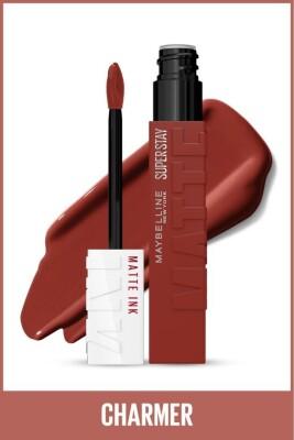 Maybelline Super Stay Matte Ink 510 Charmer: Long Lasting Liquid Matte Lipstick, Highly Pigmented, All-Day Wear, Transfer-Proof Lip Color Maybelline Super Stay Matte Lipstick: Long Lasting & Pigmented matte lipstick, long lasting lipstick, liquid matte lipstick, highly pigmented lipstick, Maybelline Super Stay, long wear matte lipstick, non-drying matte lipstick, matte lip color, transfer proof lipstick, Maybelline 510 Charmer, lipstick, matte, liquid lipstick, lip color, makeup, cosmetics, beauty, long-las
