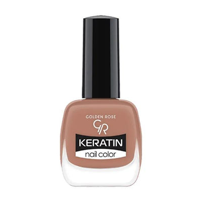 Golden Rose Keratin Nail Polish No : 21 - Vibrant, Long-Lasting Color for Salon-Quality Nails