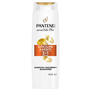 Pantene 3-in-1 Anti-Hair Loss Shampoo with PRO-V Technology - Strengthens & Nourishes Hair, 13.53 fl oz Pantene 3-in-1 Shampoo for Hair Loss - PRO-V Tech 3-in-1 shampoo, anti-hair loss shampoo, Pantene shampoo, hair care, PRO-V technology, hair loss solution, hair strengthening, color-safe shampoo, mineral oil-free, Swiss Vitamin Institute tested, hair nourishment, hair protection