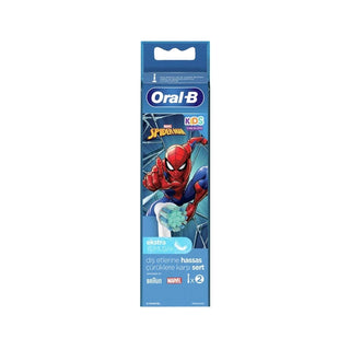 Oral-B Spiderman Toothbrush Replacement Heads for Kids - 2 Pack, Compatible with Oral-B Electric Toothbrushes Oral-B Spiderman Toothbrush Heads for Kids Oral-B, Toothbrush Replacement Heads, Children's Oral Care, Spiderman, Electric Toothbrush Accessories, Kids Oral Hygiene, Spiderman Themed Products, Oral Care for Kids, Replacement Toothbrush Heads, Oral-B Electric Toothbrush, Kids Dental Care