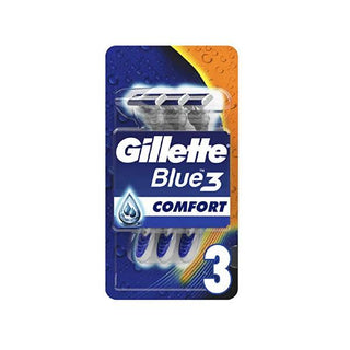 Gillette Disposable Razor Blue3 Comfort for Men - 3 Blade Design for Smooth Shaving, Advanced Lubricating Strip Gillette Blue3 Comfort Disposable Razor for Men Disposable razor for men, Gillette Blue3, Comfort shaving, Male grooming, Shaving razors, Men's grooming products, Disposable shaving razors, Comfortable shaving, Smooth shaving, Shaving comfort, Men's personal care, Gillette razors, Blue3 Comfort