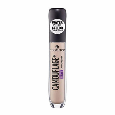 Essence Camouflage Matte Concealer: Full Coverage, Water Resistant, Dark Circle & Tattoo Cover Up - Long Lasting Flawles