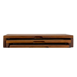 Lava Cast Iroko Wooden Serving Board Set - Durable Rectangular Cutting Board for Meat and Food Serving, 9.84 x 15.75 inches Lava Cast Iroko Wood Serving Board Set - Durable & Natural wooden serving board, cutting board set, Lava cast serving board, Iroko wood kitchenware, rectangular serving board, serving platter, cutting board, kitchen decor, rustic kitchenware, durable servingware
