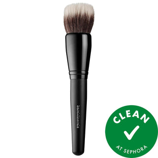 bareMinerals Smoothing Foundation Brush - Dual-Fiber Synthetic Makeup Brush for Flawless Foundation Application bareMinerals Foundation Brush for Smooth Makeup makeup brush, foundation brush, dual-fiber synthetic brush, bareMinerals compatible brush, smooth foundation application, makeup tools, cosmetic brush, flawless finish, professional makeup, beauty products, cruelty-free, easy to clean