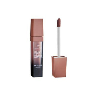 Golden Rose Matte Lipstick - Long Lasting, Comfortable & Intense Color Lip Color Golden Rose Matte Lipstick - Long Lasting & Comfortable matte lipstick, long-lasting lip color, comfortable lipstick, intense lip shade, Golden Rose lip products, lip color, makeup, cosmetics, beauty products, durable lipstick, vibrant lip shades