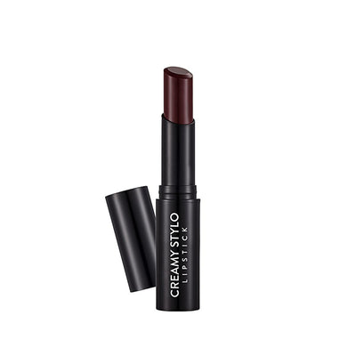 Flormar Creamy Stylo Lipstick - Moisturizing, Semi-Glossy Finish, Bordeaux Color