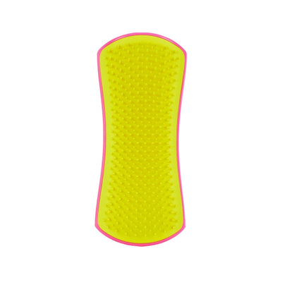 Tangle Teezer Pet Teezer Detangling Large Pink Yellow Dog Grooming Brush