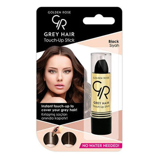 Golden Rose Grey Hair Touch-up Stick - Easy Temporary Hair Color for Grey Coverage Golden Rose Grey Hair Touch-up Stick - Easy Temporary Hair Color Grey Hair Touch-up Stick, Temporary hair color, Grey hair coverage, Hair touch-up product, Easy hair coloring, Hair care, Cosmetics, Beauty products, Golden Rose