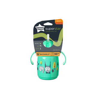 tommee-tippee-superstar-training-cup-green-side-view, tommee-tippee-superstar-training-cup-green-straw-design Tommee Tippee Superstar Training Cup - Easy Sipping with Straw Design | 300 ml Tommee Tippee Superstar Training Cup - Green 300 ml training-cup, easy-sipping, tommee-tippee, baby-drinking, infants, toddlers, fun-design, motor-skills, 300ml, ai-generated