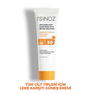 Sinoz SPF 50+ Anti-Spot Facial Sunscreen: Broad Spectrum Protection, Non-Greasy, Moisturizing - Perfect for All Skin Types, Prevents Sun Damage Sinoz SPF50+ Sunscreen: Anti-Spot, Non-Greasy | Protect Your Face SPF50 sunscreen, broad spectrum sunscreen, anti-spot sunscreen, sunscreen for face, non-greasy sunscreen, sunscreen for all skin types, sunscreen for hyperpigmentation, daily facial sunscreen, moisturizing sunscreen, sunscreen with turmeric, facial sunscreen, sun protection, hyperpigmentation treatmen
