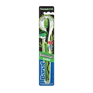 banat bamboo salt toothbrush, soft bristles toothbrush, banat toothbrush in cup Banat Bamboo Salt Soft Toothbrush - Gentle Care | Adult Size Banat Bamboo Salt Soft Toothbrush toothbrush, banat, bamboo-salt, soft-bristles, oral-care, adult-toothbrush, eco-friendly, gentle-care, sensitive-teeth, ai-generated