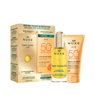 Nuxe Premium Skincare Set - Super Serum & Sun Melting Sun Cream SPF50 Nuxe Skincare Set - Serum & Sun Cream Nuxe Skincare, Skincare Set, Super Serum, Sun Protection, SPF50 Sun Cream, Anti-Aging Skincare, Premium Skincare Products, Nuxe Sun Melting Sun Cream, Skincare Bundle, Gift Ideas, Daily Skincare, UV Protection