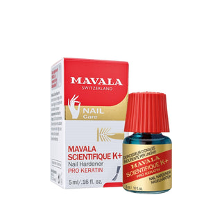 Mavala Scientifique K+ Pro Keratin Nail Strengthener 5ml - Professional Nail Hardening Solution Mavala K+ Pro Keratin Nail Strengthener - Strengthen & Harden nail strengthener, keratin nail care, Mavala Scientifique K+ Pro, nail hardening, professional nail products, nail care, nail health, brittle nails, weak nails, nail repair, nail growth, cosmetic nail products