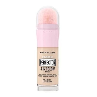 Maybelline Instant Perfector Glow Foundation Makeup - Natural Look, Flawless Finish, Multi-benefit Makeup for Women