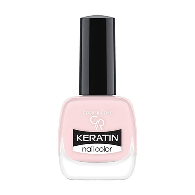 Golden Rose Keratin Nail Polish: Long Lasting, Glossy Nail Color for Strong & Healthy Nails - Shade 05