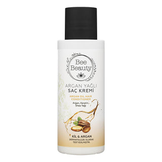 Bee Beauty Argan Hair Cream 100ml - Natural Moisturizing Hair Care for All Hair Types, Travel-Sized Bee Beauty Argan Hair Cream 100ml - Natural Hair Moisturizer argan hair cream, natural hair care, travel-sized hair products, moisturizing hair cream, shea butter hair care, hair nourishment, healthy hair, travel hair care, compact hair cream, argan oil benefits
