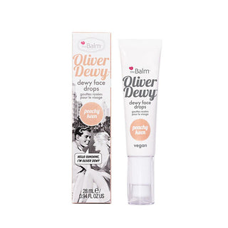 theBalm Oliver Dewy Face Drops: Achieve Radiant, Glowing Skin with this Illuminating Liquid Highlighter - Peachy Keen & Sun-Kissed Options theBalm Dewy Face Drops: Radiant Liquid Highlighter dewy face drops, liquid highlighter, theBalm highlighter, peachy keen highlighter, sun-kissed highlighter, golden glow highlighter, radiant glow makeup, illuminating face drops, highlighter, face illuminator, makeup, cosmetics, dewy finish, radiant skin, black currant oil, niacinamide, skincare, beauty, luminous skin, g