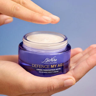 BioNike Defence My Age Anti-Aging Night Cream: Renew, Firm & Hydrate with Vitamin C, Rosa Damascena - Advanced Wrinkle Reduction & Skin Renewal BioNike Anti-Aging Night Cream: Vitamin C for Wrinkles & Firmness Anti-aging night cream, Renewing night cream, Vitamin C night cream, Hydrating night cream, Night cream for mature skin, Anti-wrinkle night cream, Skin firming night cream, Night cream for dry skin, Rosa Damascena night cream, BioNike night cream, anti-aging, wrinkle reduction, skin hydration, dry ski