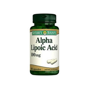 Nature's Bounty Alpha Lipoic Acid 100 mg Supplement - 60 Capsules, Antioxidant Support for Energy Production Nature's Bounty Alpha Lipoic Acid 100 mg - Antioxidant Support Alpha Lipoic Acid Supplement, Dietary Supplement, Antioxidant Support, Nature's Bounty Alpha Lipoic Acid, ALA Supplement, Energy Production Support, Wellness Supplements, Health Supplements, Natural Health Support, Dietary Antioxidant