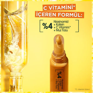 garnier brightening eye cream 0.5 oz, close-up of garnier eye cream packaging, application of garnier eye cream Garnier Brightening Eye Cream - Vitamin C Solution | 0.5 oz Garnier Brightening Eye Cream - Vitamin C Solution | 0.5 oz garnier, eye-cream, vitamin-c, skincare, dark-circles, hydrating, vegan, brightening, ai-generated, anti-aging