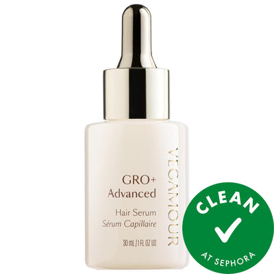 Vegamour GRO+ Advanced Hair Serum for Thinning Hair - Vegan, Gluten-Free, Cruelty-Free, Improves Hair Density & Reduces 