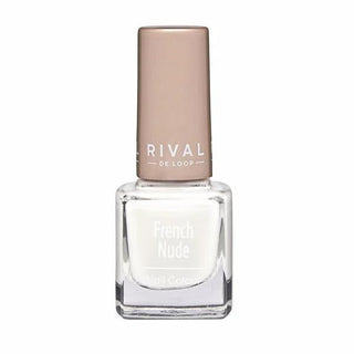 Rival De Loop Oje French Paradise No.01 Nude Nail Polish with Gel Finish - 8ml Rival De Loop Nude Nail Polish - Gel Finish, 8ml nail polish, nude nail polish, French manicure nail polish, gel finish nail polish, compact nail polish, cosmetic, beauty, nail care, manicure, 8ml, travel-friendly, long-lasting manicure, classic nail style, elegant nail polish
