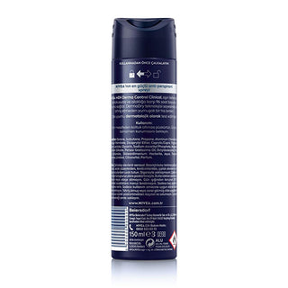Nivea Men Derma Control Clinical Deodorant Spray - Long Lasting Anti-Perspirant Protection, Alcohol-Free, 5.07 fl oz Nivea Men Derma Control Deodorant Spray - Long Lasting Protection Nivea Men Deodorant Spray, Derma Control Clinical Deodorant, Alcohol-free Deodorant, Anti-perspirant Deodorant for Men, Long-lasting Deodorant Protection, Deodorant Spray for Men, Sensitive Skin Deodorant, Dermatologically Tested Deodorant, Men's Grooming, Personal Care, Hygiene Products
