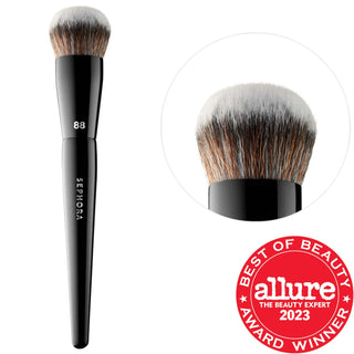 PRO Bronzer Brush #88: Achieve a Healthy Glow with This Vegan & Cruelty-Free Cream Bronzer Brush for Buildable Coverage PRO Bronzer Brush: Vegan & Cruelty-Free for Cream Bronzer bronzer brush, cream bronzer brush, vegan makeup brush, cruelty-free bronzer brush, synthetic bronzer brush, makeup brush for bronzer, best bronzer brush, buildable coverage bronzer brush, bronzer, brush, makeup, vegan, cruelty-free, synthetic, buildable coverage, cream bronzer, face brush, makeup applicator, gifts for her, beauty, 