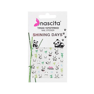 Nascita Cute Panda Nail Stickers - Easy Adhesive Nail Art Decoration Cute Panda Nail Stickers - Easy Nail Art nail stickers, adhesive nail art, cute panda nail design, DIY nail decorations, easy nail art, nail decoration, non-permanent nail designs, nail art for beginners, fun nail designs, panda nail stickers