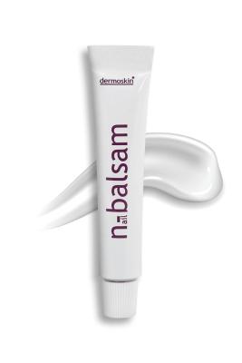 dermoskin nail balm 10g jar, moisturizing nail treatment Dermoskin Nail Balm - Strengthens and Moisturizes | 0.35 oz Dermoskin Nail Balm - Strengthens and Moisturizes | 10g dermoskin, nail-balm, moisturizing, nail-care, strong-nails, nail-treatment, healthier-nails, nail-repair, ai-generated, nail-strengthener