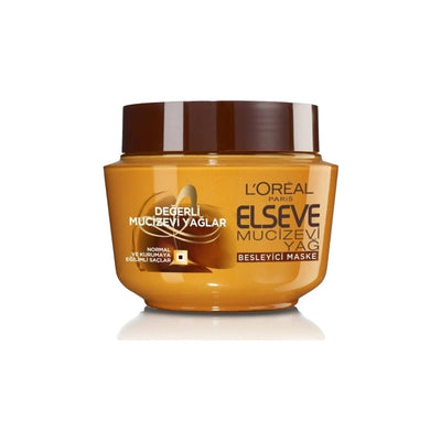 L'Oréal Paris Loreal Paris Elseve 6 Miracle Oil Nourishing Mask 10.14 fl oz - Hair Mask with 6 Miracle Oils