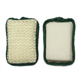 nascita sisal shower scrub - square design, nascita natural sisal shower scrub close-up Nascita Sisal Shower Scrub - Gentle Exfoliating | Square Nascita Sisal Shower Scrub - Gentle Exfoliating nascita, sisal-shower-scrub, exfoliation, body-care, bath-accessories, shower-experience, ai-generated, skin-care, gentle-exfoliating, natural-fiber