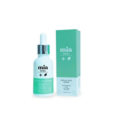 Mia Klinika Azelaic Acid Serum for Acne & Redness | Soothe, Repair & Correct Skin Tone - With Tea Tree, Niacinamide - 1 