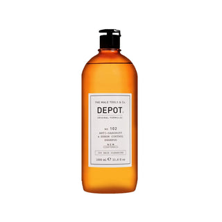 Depot No. 102 Anti-Dandruff Shampoo - Sebum Control & Scalp Care for Dandruff Relief, 1000ml Depot No. 102 Anti-Dandruff Shampoo for Scalp Care anti-dandruff shampoo, sebum control shampoo, Depot No. 102, dandruff treatment, scalp care, hair care, dandruff relief, scalp health, anti-dandruff properties, sebum regulation, shampoo, hair products