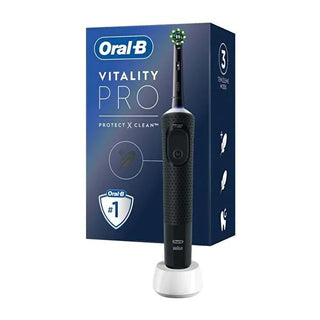 Oral-B Electric Toothbrush Vitality Pro X Clean - Rechargeable, 3 Modes, Timer - Superior Dental Care Oral-B Electric Toothbrush Vitality Pro X Clean - Rechargeable electric toothbrush, rechargeable toothbrush, Oral-B Vitality Pro, brush modes, timer toothbrush, dental care, oral hygiene, health-conscious, customizable brushing, dental professionals, rechargeable battery, eco-friendly, superior cleaning, plaque removal, gum health