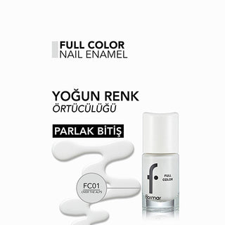 Flormar Full Color Ekstra Yoğun Pigmentli Oje - High Pigmentation Nail Polish for Vibrant Color Flormar Full Color Nail Polish - Vibrant & Long-Lasting Nail polish, Flormar Full Color, High pigmentation nail polish, Long-lasting nail polish, Cosmetics, Beauty products, Nail care, Fashion nail polish, Vibrant nail colors, Salon-quality nail polish