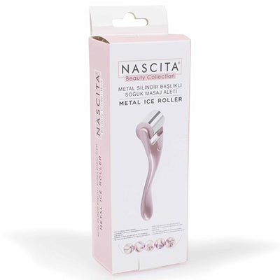 Nascita Facial Massager - Cold Metal Roller for Face, Skincare Enhancement Tool, Puffiness Reduction