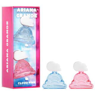 Ariana Grande Cloud Perfume Set - Deluxe-Mini Duo with Cloud & Cloud Pink Eau de Parfum, Luxury Fragrance Gift Set Ariana Grande Cloud Perfume Set - Luxury Gift Ariana Grande Cloud Perfume Set, Cloud and Cloud Pink Fragrance Duo, Deluxe-mini Perfume Gift Set, Luxury Fragrance Set, Mini Perfume Bottles, Fragrance Gift, Perfume for Women, Ariana Grande Fragrance, Cloud Eau de Parfum, Cloud Pink Eau de Parfum, Gift for Her, Fragrance Enthusiasts, Luxury Gift Ideas