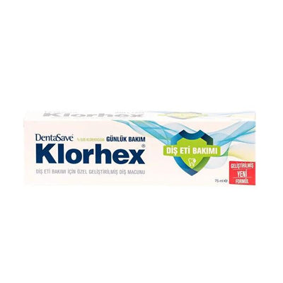 Dentasave Chlorhexidine Toothpaste: Daily Oral Hygiene & Gum Health, SLS, Paraben, Triclosan-Free - 75ml