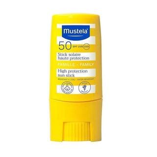 Mustela SPF50+ Sunscreen Stick for Family - 9ml - High Protection, Portable & Non-Greasy Mustela SPF50+ Sunscreen Stick - Family Sun Protection sunscreen stick, SPF50+ sunscreen, family sunscreen, baby sunscreen, portable sunscreen, sun protection, non-greasy sunscreen, easy apply sunscreen, travel sunscreen, outdoor sunscreen, water-resistant sunscreen, sensitive skin sunscreen, dry skin sunscreen, newborn sunscreen, compact sunscreen, cloud day sunscreen